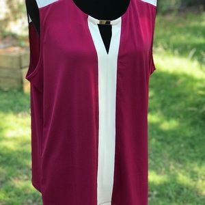 Women’s Jones New York Sleeveless Blouse XL